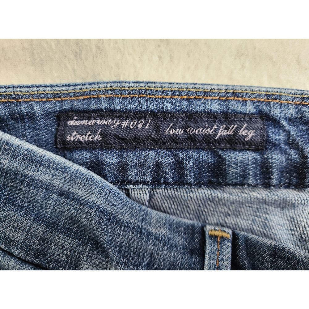 Citizens of Humanity Dunaway Low Waist Full Leg Flare Jeans Blue 087-001 Sz 26 - Picture 5 of 10
